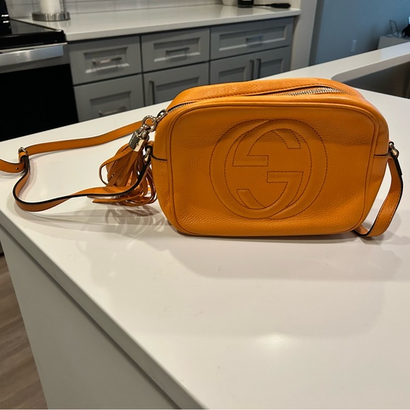 Gucci Vibrant Orange Crossbody Bag - Picture 1 of 1